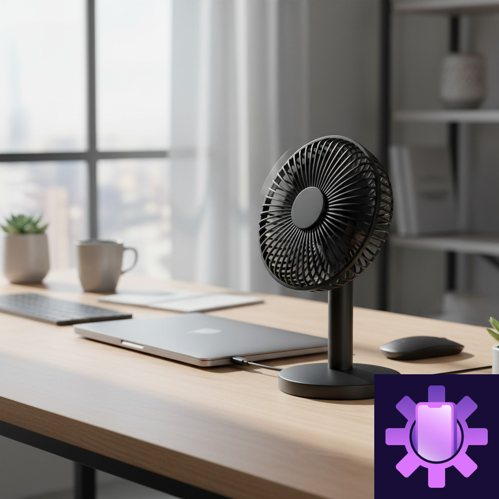 Product-1 Mini USB Desk Fan - Image 1